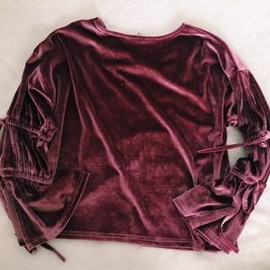 velvet top